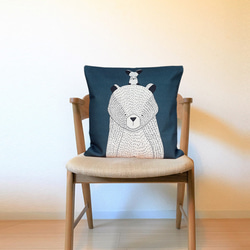 森林抱枕熊和老鼠設計 - 檜木香味 - 第3張的照片