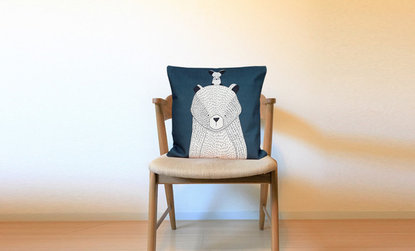 森林抱枕熊和老鼠設計 - 檜木香味 - 第3張的照片