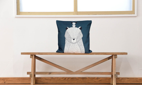 森林抱枕熊和老鼠設計 - 檜木香味 - 第8張的照片