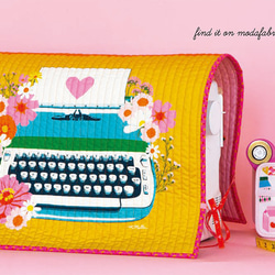 USAコットン RUBY STAR SOCIETY BEST DAY EVER タイプライター パネル 5枚目の画像