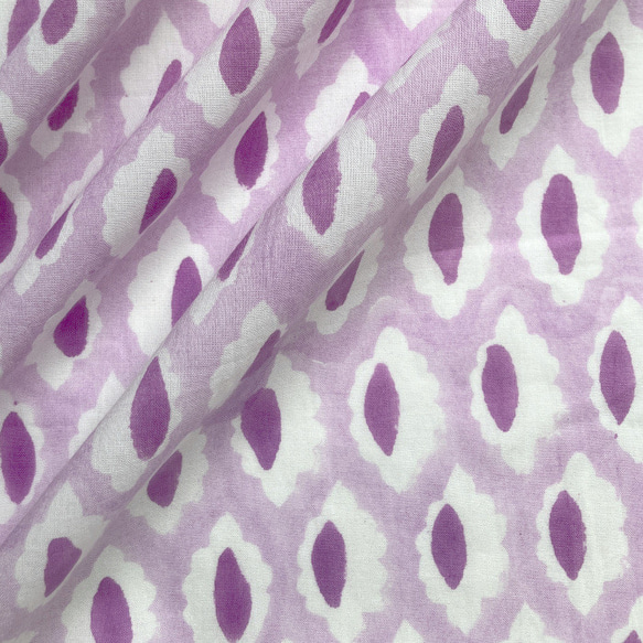 インド ブロックプリント生地 ミニカットクロス10枚セットvol.020暖色系 ファブリック はぎれ IF0355 10枚目の画像