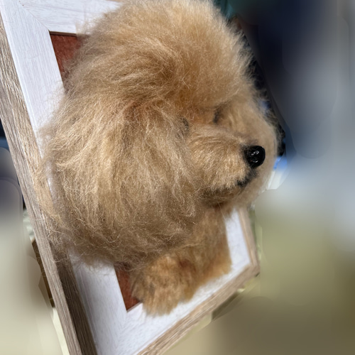 額縁半立体タイプ羊毛フェルトオーダー（こちらは見本です） 羊毛