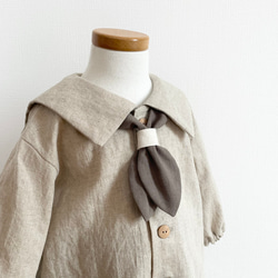 3点セット｜セーラーコーデ(ナチュラル)｜80サイズ 90サイズ 100サイズ ベビー 男の子 女の子 3枚目の画像