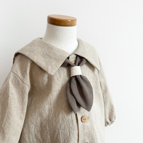 3点セット｜セーラーコーデ(ナチュラル)｜80サイズ 90サイズ 100サイズ ベビー 男の子 女の子 3枚目の画像