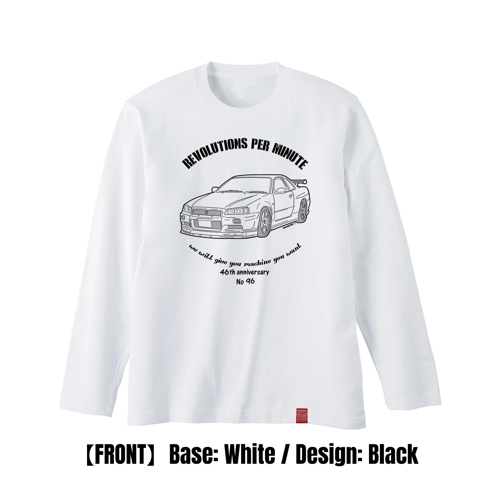 R34 GT-R / style｜ロンT　【 旧車 / 名車 / 趣味Tシャツ / 送料無料 】