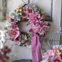 ピンク（桃） リース のおすすめ人気通販｜Creema(クリーマ) 国内最大