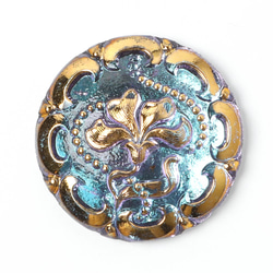 2.7cm ヴィトレイル・バロック ガラスカボション 1枚目の画像