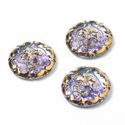 2.7cm ヴィトレイル・バロック ガラスカボション 2枚目の画像