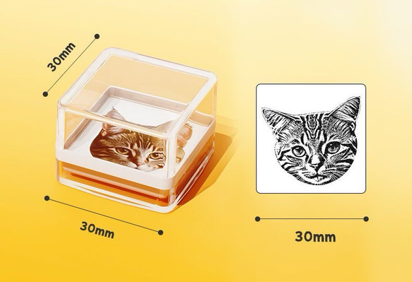 スタンプ　ハンコ　愛犬・愛猫・動物・ペット・ウサギ・ハムスター・鳥など 4枚目の画像