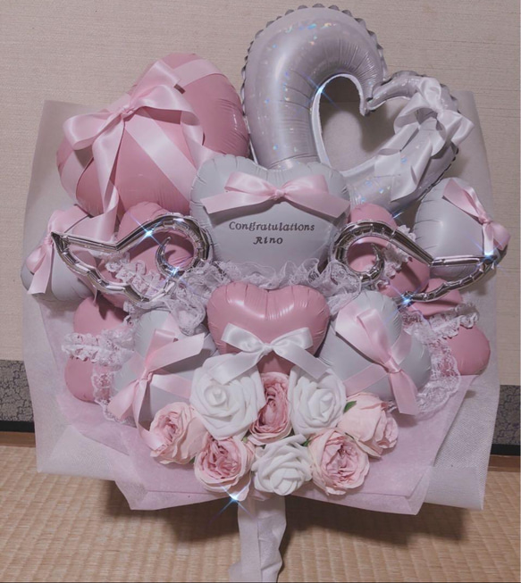 成人式ブーケ バルーンブーケ バルーンギフト 生誕祭 推し 卒業 花束