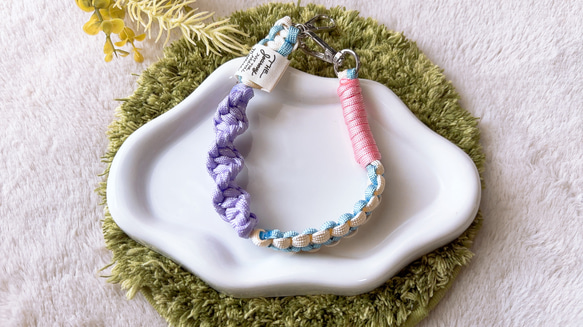 パラコード✶スマホストラップ✶ショート手首用✶ハンドストラップ