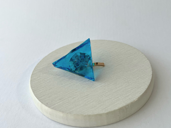 ブルーの海のポニーフック / レジン / 波 / 夏 7枚目の画像