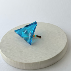 ブルーの海のポニーフック / レジン / 波 / 夏 6枚目の画像