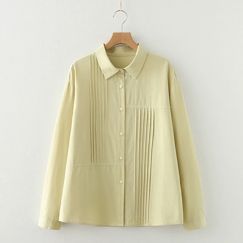 綿100％のブラウス  レディース 秋の新作