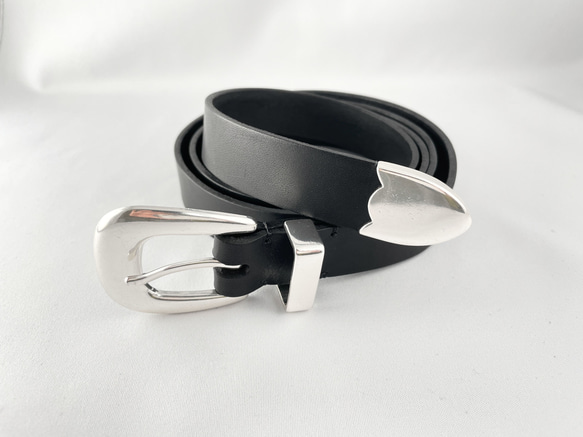 【ruru】ナローロングウエスタンベルト　2.5　150　セミオーダー ruru】ナローロングウエスタンベルト 2.5 150 (セミオーダーメイド