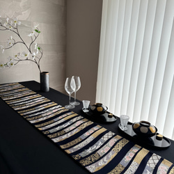 ◼︎51◼︎一点物 正絹 高級袋帯 春色 ランチョンマット4枚