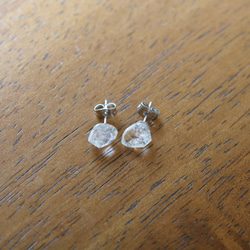 （獨一無二）大型赫基蒙鑽石耳環（10 毫米，醫用不鏽鋼） 第5張的照片