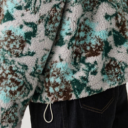 Morinogakko 高領蟒蛇夾克（花卉蟒蛇印花）|毫克-bj01-ha 第5張的照片