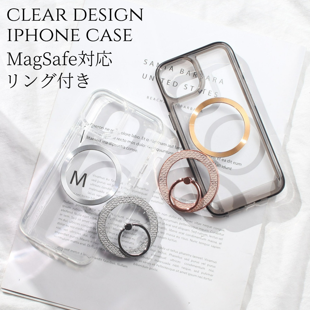 iPhone17 ケース クリア リング付き Air 17Pro MAX アニマル柄 パイソン柄 レザー おしゃれ ペア