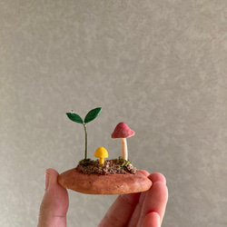 9836.bud 粘土のきのこ 6枚目の画像