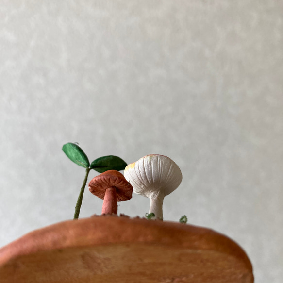 9837.bud 粘土のきのこ 5枚目の画像