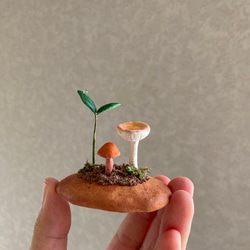 9837.bud 粘土のきのこ 6枚目の画像