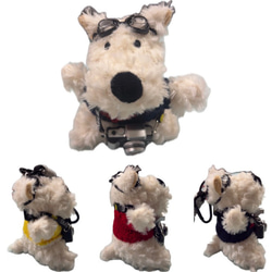 人気のチャームシリーズ⭐︎カメラマンドッグのバッグチャーム⭐︎3色展開 11枚目の画像