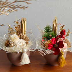 美濃焼のお洒落ミニ門松 正月飾り Creema限定お正月2026 お正月