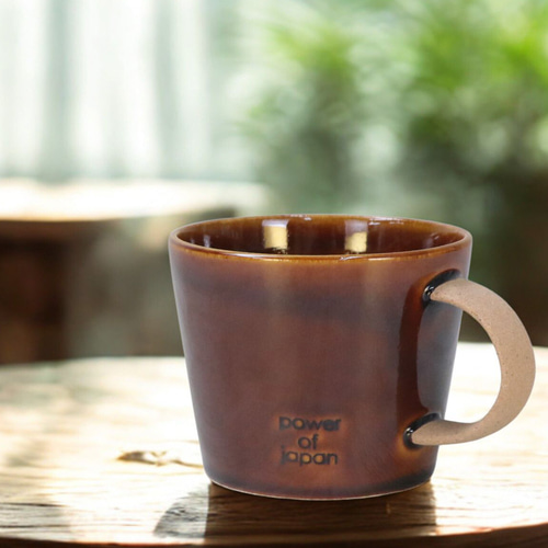 デカマグ ブラウン【美濃焼】 マグカップ hama kitchen 通販 19921117