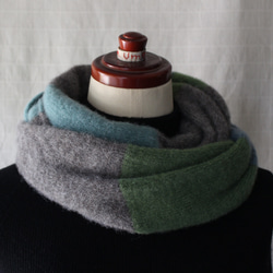 ふわふわ♪ベビーアルパカのニットスヌード 4枚目の画像