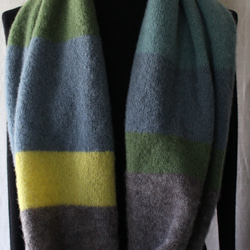 ふわふわ♪ベビーアルパカのニットスヌード 5枚目の画像