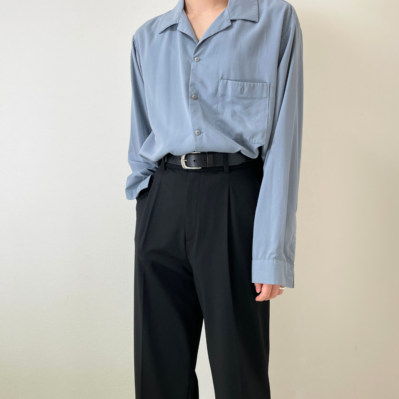 【ruru】レザーループベルト　3cm　セミオーダーメイド