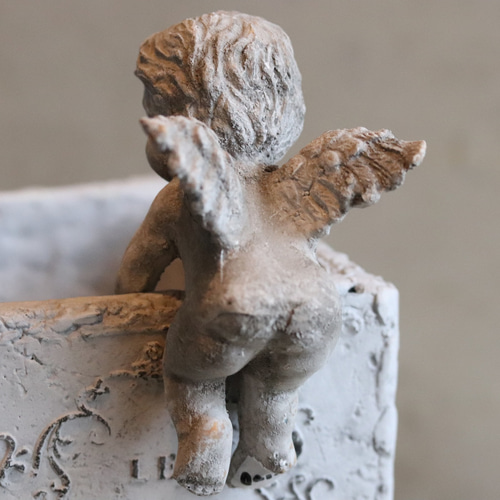 置物 エンジェルハンギング 鉢にかける 玄関に掛ける オブジェ