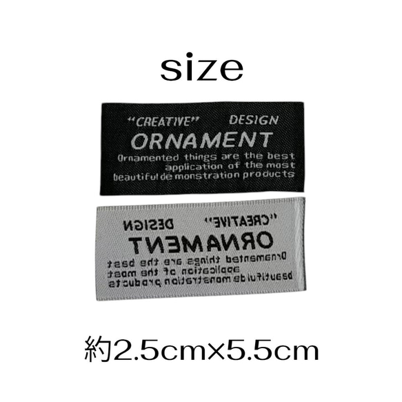 タグ 10枚セット 英字デザイン ハンドメイド 手芸 タグ ラベル 衣類 バッグ 装飾 縫い付け pt-2933 7枚目の画像