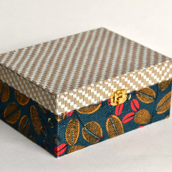 再販【カルトナージュ】フランス生地mftaで作る三段のミニチェスト