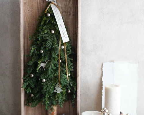 クリスマスツリー プリザーブドフラワー ドライフラワー プリザーブド