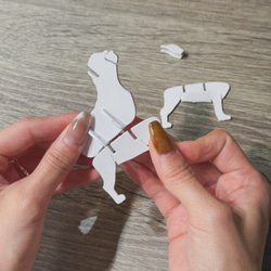 人感センサーで光る　シルエットランプ　第１弾　犬　全７種 6枚目の画像
