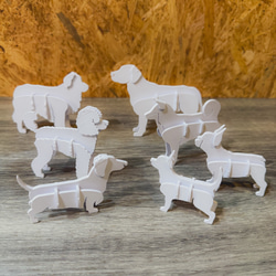 人感センサーで光る　シルエットランプ　第１弾　犬　全７種 3枚目の画像