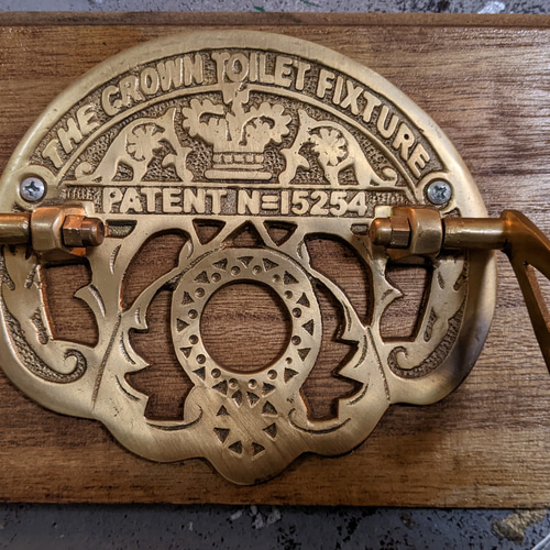 アメリカンヴィンテージ トイレットペーパーホルダー(真鍮製) タオル