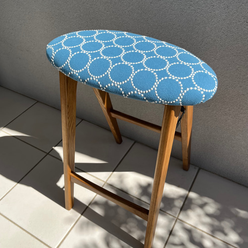 ミナペルホネン タンバリン dop ブルー 折りたたみ式 ハイスツール ミナペルホネン タンバリン dop ブルー 折りたたみ式 ハイチェア