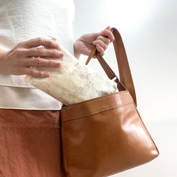 大人可愛いセレブポーチ帯リメイクポーチ化粧ポーチマルチポーチ着物リメイクポーチハンドメイド送料込みNO.5721 9枚目の画像