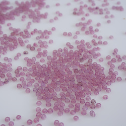 (5g) 12/0 フランス製 ヴィンテージ シードビーズ　ミスティピンク 2枚目の画像