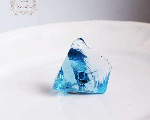 アンダラクリスタル 美粒セラフィムブルー〔sa4393〕 天然石 Crystal