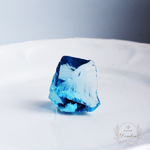 アンダラクリスタル 美粒セラフィムブルー〔sa4393〕 天然石 Crystal