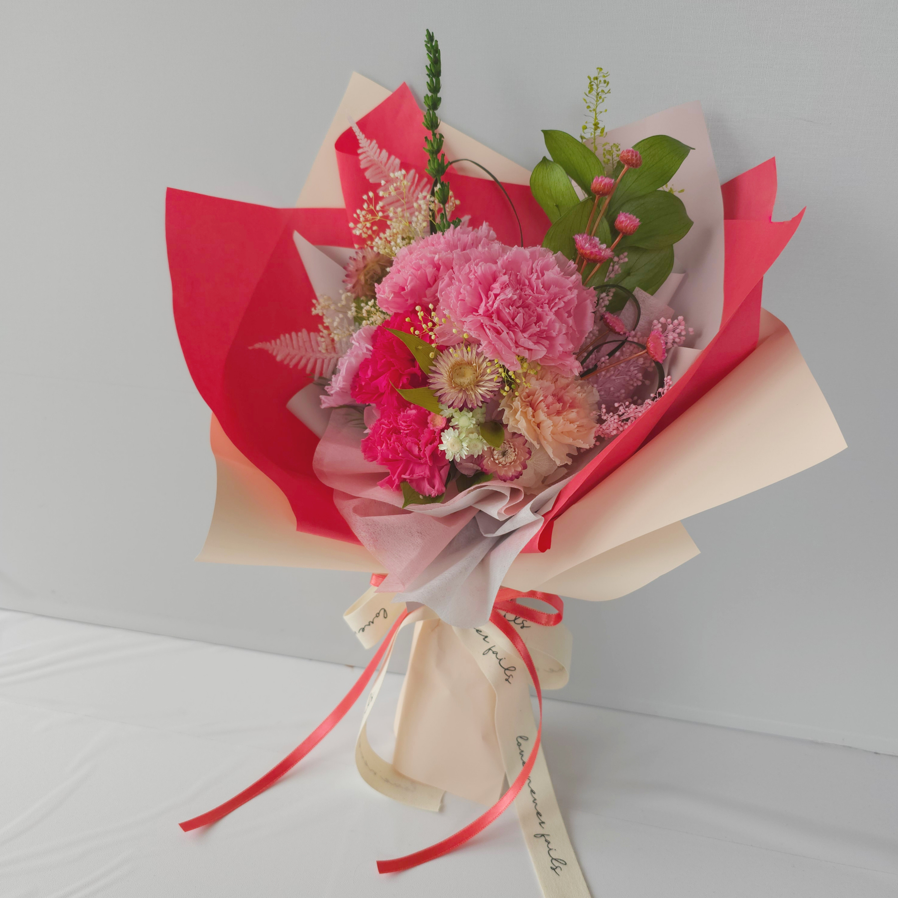 お好みのカラーやデザインでオーダーꕤプリザーブド・ドライフラワーの花束(※※花器なしのブーケです※※)