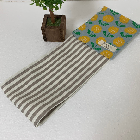 トイレットペーパーホルダーカバー☆ダンデライオン〜たんぽぽ☆2カラー 4枚目の画像