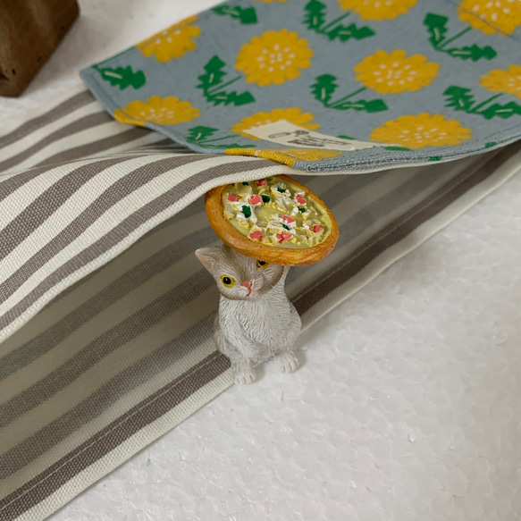 トイレットペーパーホルダーカバー☆ダンデライオン〜たんぽぽ☆2カラー 5枚目の画像