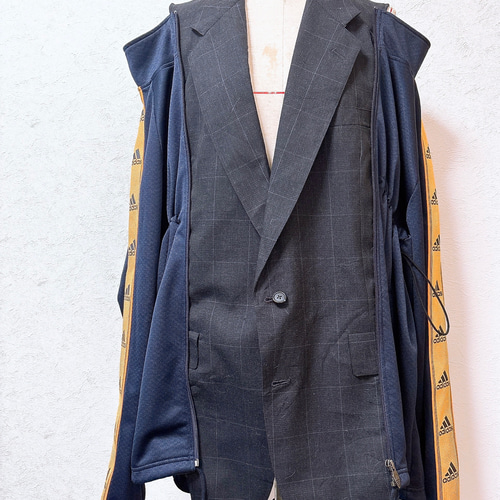 トラックジャケットリメイク ジャケット Concept store 通販 19923450