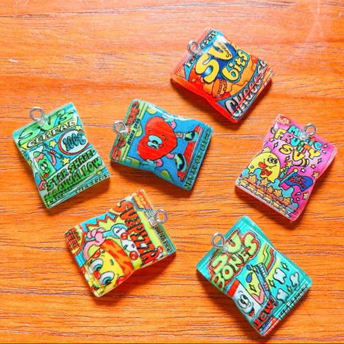 キーホルダー付きおすそ分けセット② 第6弾☆ミニミニおすそ分けファイルキーホルダー☆ハローサーカス