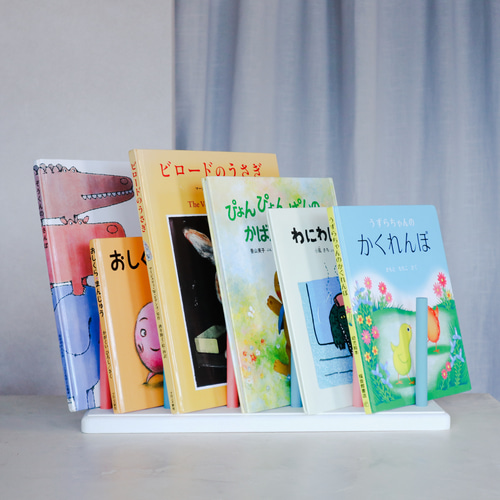 斜め差し絵本棚 本棚・絵本棚・マガジンラック なんもの家具 通販